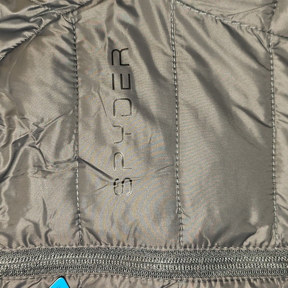 Spyder Women's Quilted Puffer Packable Jacket In 'Polar'. NWT. Women's Sz Small. - Picture 3 of 10